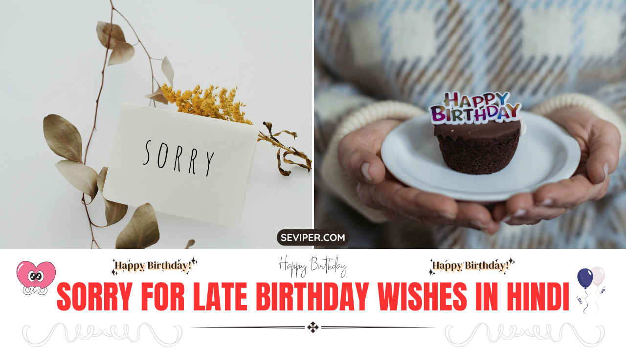 90+ Best Sorry for Late Wishes Meaning in Hindi : Feeling Sorry, Birthday Wishes, Sister, Meaning, Shayari